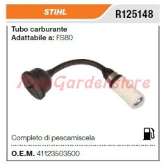 STIHL chainsaw fuel hose 064 066 MS660 R125148 | Newgardenstore.eu