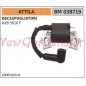 Bobina de encendido ATTILA para motores AXB 5616 F desbrozadora 038719