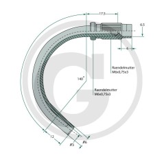 Intermediate pipe for flexible cables UNIVERSAL 27270318 | Newgardenstore.eu