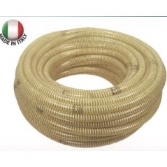 Manguera de riego en espiral de PVC no tóxico para uso alimentario 25 m Ø interior 20 mm | Newgardenstore.eu