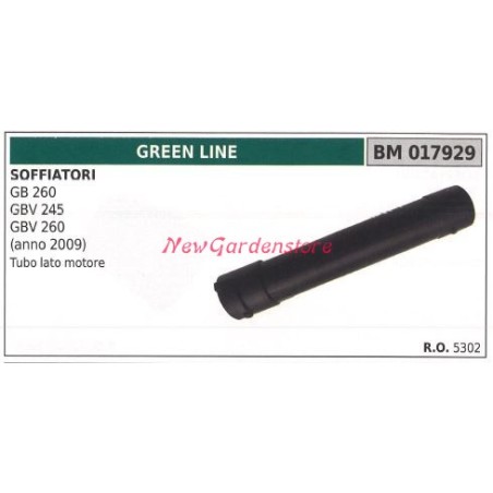 Gebläsemotorseitenrohr GB 260 GBV 245 260 GREENLINE 017929 | Newgardenstore.eu