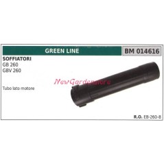 Tube latéral du moteur de la soufflerie GB 260 GBV 260 GREENLINE 014616 | Newgardenstore.eu