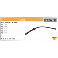 STIHL FS120 FS 200 FS250 FS350 FS120 brushcutter blower tube 4128.358.0800 | Newgardenstore.eu