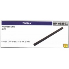 ZOMAX 4100 tronçonneuse tube blender longueur 104mm Ø extérieur 6mm Ø intérieur 3mm | Newgardenstore.eu