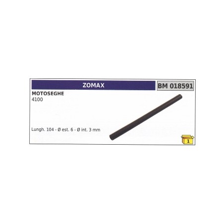 ZOMAX 4100 Kettensäge Blender Rohr Länge 104mm Ø außen 6mm Ø innen 3mm | Newgardenstore.eu