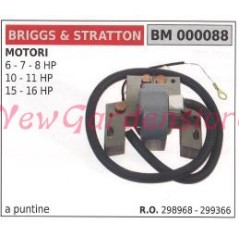 Bobine d'allumage compatible Briggs & Stratton pour tondeuse à gazon 298968 | Newgardenstore.eu