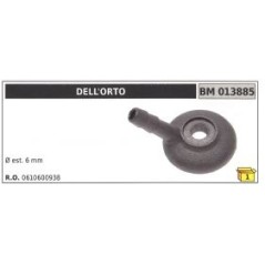 DELL'ORTO inlet pipe for carburettor external Ø 6 mm 0610600938 | Newgardenstore.eu