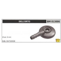 Inlet pipe DELL'ORTO for carburettor Ø external 6 mm 0647500938 | Newgardenstore.eu