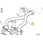 TUBO RACCORDO SCARICO DESTRO MOTORE HONDA GCV 250/5 118738221/0