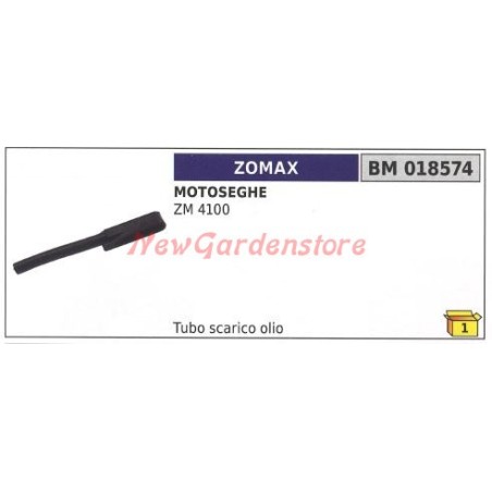 ZOMAX oil drain hose for ZM 4100 chainsaw 018574 | Newgardenstore.eu