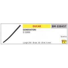 DUCAR generator D 1000i breather tube 038457