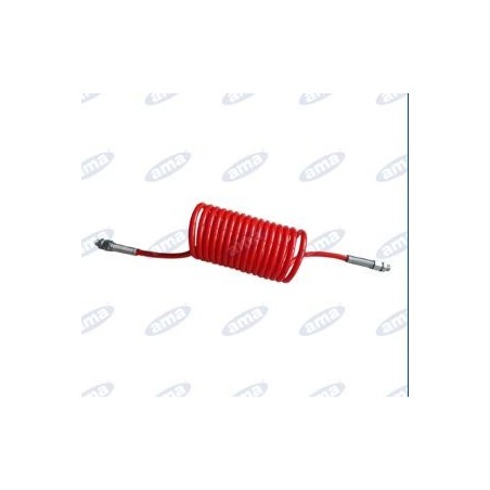 Manguera espiral roja para remolque AMA | Newgardenstore.eu