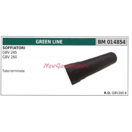 Tube d'extrémité de souffleur GBV 245 260 GREENLINE 014854 | Newgardenstore.eu