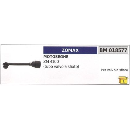 Tubo valvola sfiato ZOMAX motosega ZM 4100 018577 | Newgardenstore.eu