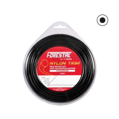 FORESTAL brushcutter cable, round section Ø 2.4 mm wire length 100 m | Newgardenstore.eu