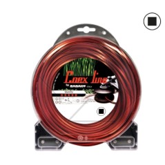 Desbrozadora COEX LINE cable metálico sección cuadrada Ø 4,0 mm longitud 23 m | Newgardenstore.eu