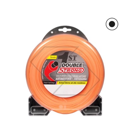 Wire shoe for brushcutter DUBLE STRONG round cross section Ø 2.7mm length 72m | Newgardenstore.eu