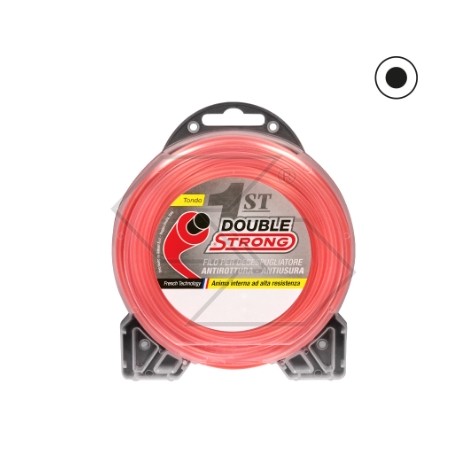 Wire shoe for brushcutter DUBLE STRONG round cross section Ø 2.4mm length 12.2m | Newgardenstore.eu