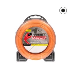 DUBLE STRONG brushcutter wire valving round cross section Ø 2.7mm length 12.2m