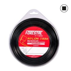 Cable de desbrozadora FORESTAL sección cuadrada Ø 2,4 mm longitud 70 m | Newgardenstore.eu