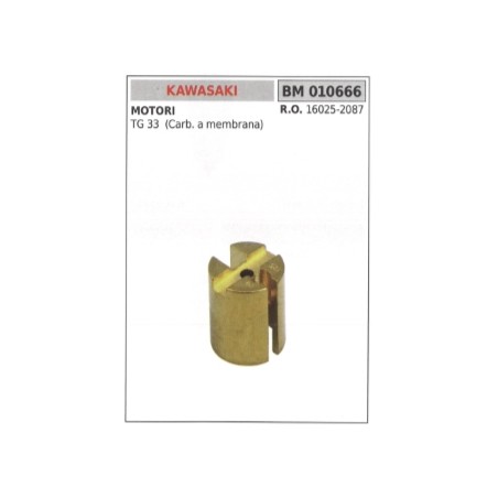 Válvula de mariposa de diafragma para carburador Desbrozadora KAWASAKI TG33 16025-2087 | Newgardenstore.eu