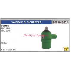 Safety valve UNIVERSAL Bertolini pump PBO 1440 1540 046614 | Newgardenstore.eu