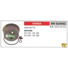Vaschetta motore HONDA rasaerba GX110 - GX120 - GX140 - GX160 16015-ZE1-811 | Newgardenstore.eu