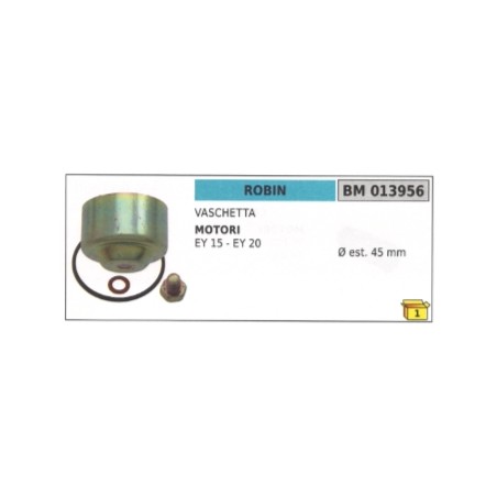 Bac à moteur pour tondeuse ROBIN EY 15 - EY 20 Ø extérieur 45 mm code 013956 | Newgardenstore.eu