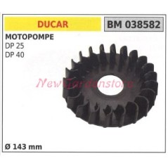 DUCAR motopompe DP25 40 Ø  143mm ventilateur magnétique 038582