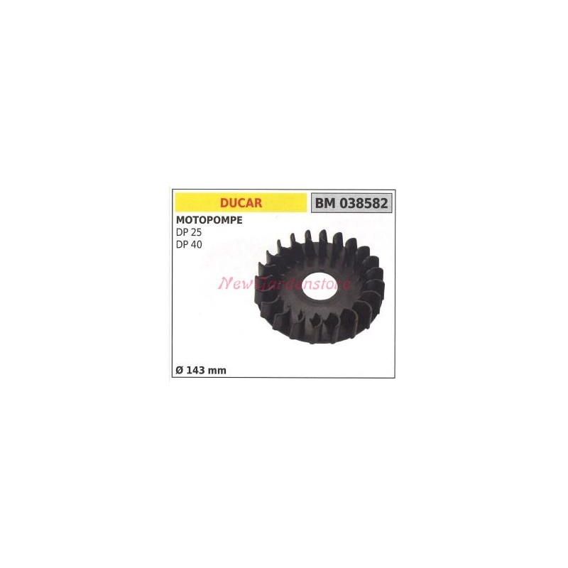 DUCAR motor pump DP25 40 Ø  143mm magnetic fan 038582
