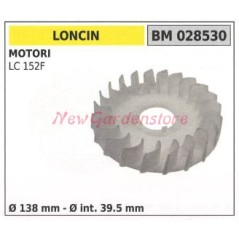 Ventola magnetica LONCIN motore LC 152F Ø138mm 028530 | Newgardenstore.eu