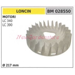 Magnetischer Lüfter LONCIN Motor LC 340 390 Ø 217mm 028550