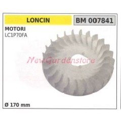 Magnetic ventilation fan LONCIN motor LC1P70FA d. 170mm 007841 | Newgardenstore.eu