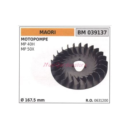 Magnetisches Schwungrad MAORI Motorpumpe MP 40H 50X Ø 167.5mm 039137 | Newgardenstore.eu