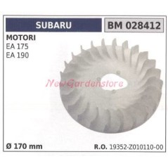 Magnetschwungrad SUBARU Motor EA 175 190 Ø 170mm 028412 | Newgardenstore.eu