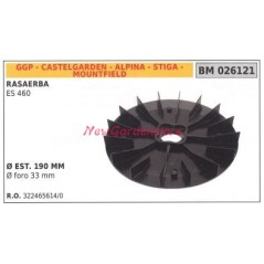 Ventilador de cubo de rueda de ventilador para tractor cortacésped ES 460 GGP 026121