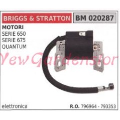 Bobina accensione briggs stratton motori modelli serie 650 675 quantum tagliaerba | Newgardenstore.eu