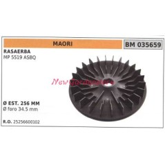 Soporte del cubo de la rueda del ventilador del tractor cortacésped MP 5519ASBQ MAORI 035659