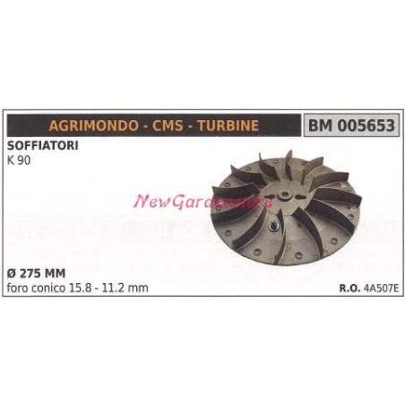 Ventilateur K 90 AGRIMONDO 005653 | Newgardenstore.eu