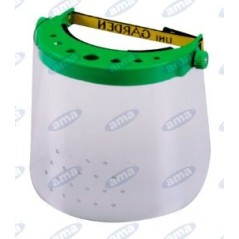 Visera de protección ajustable de policarbonato transparente AMA 08840C | Newgardenstore.eu
