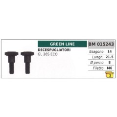 Clutch screw GREEN LINE brushcutter GL 26S ECO 015243 | Newgardenstore.eu