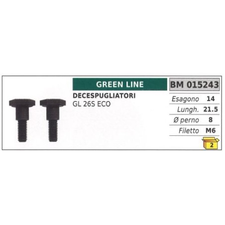 Tornillo de embrague GREEN LINE desbrozadora GL 26S ECO 015243 | Newgardenstore.eu