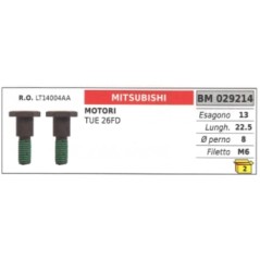 MITSUBISHI trimmer clutch screw TUE 26FD LT14004AA hexagon 13mm | Newgardenstore.eu