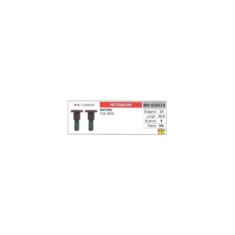 Vis d'embrayage MITSUBISHI taille-haie TUE 26FD LT14004AA hexagone 13mm