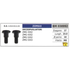 Kupplungsschraube ZOMAX Freischneider Trimmer ZMG 3302 ZMG 4302 ZMG 5302 4.010.0111.02