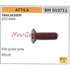 ATTILA blade guide screw ATD 600K hedge trimmer 019711 | Newgardenstore.eu
