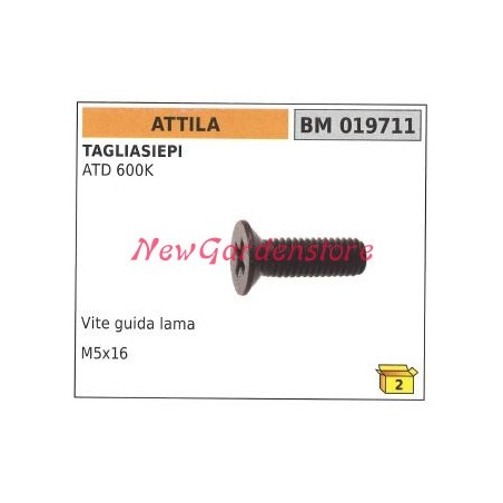 Vite guida lama ATTILA tagliasiepe ATD 600K 019711 | Newgardenstore.eu