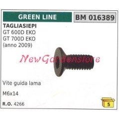 Tornillo guía cuchilla GREENLINE cortasetos GT 600D EKO 700D EKO 016389