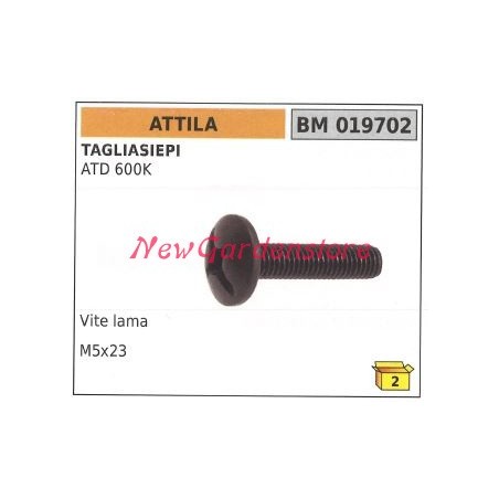 ATTILA blade screw ATD 600K hedge trimmer 019702 | Newgardenstore.eu