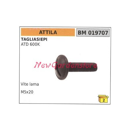 ATTILA blade screw ATD 600K hedge trimmer 019707 | Newgardenstore.eu